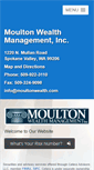 Mobile Screenshot of moultonwealth.com